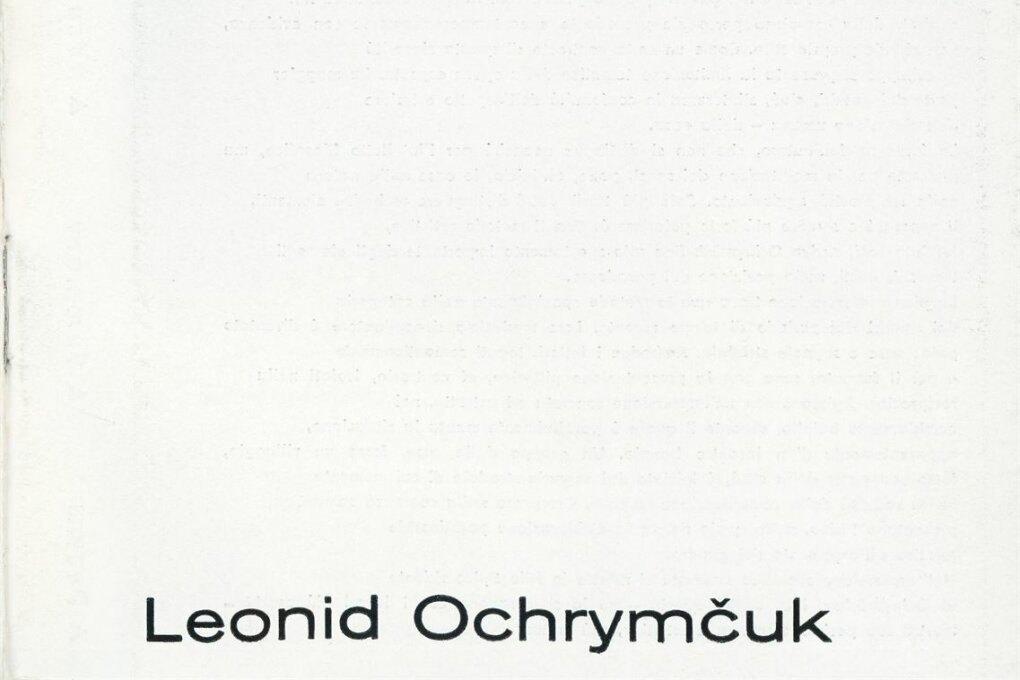 Leonid Ochrymčuk – obrazy